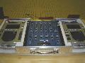 PIONEER CDJ-100 x 2 + STAGE LINE MPX-500 kever rack-ben - 8000 Ft/nap